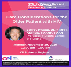 Care Considerations for the Older Patient with HIV
